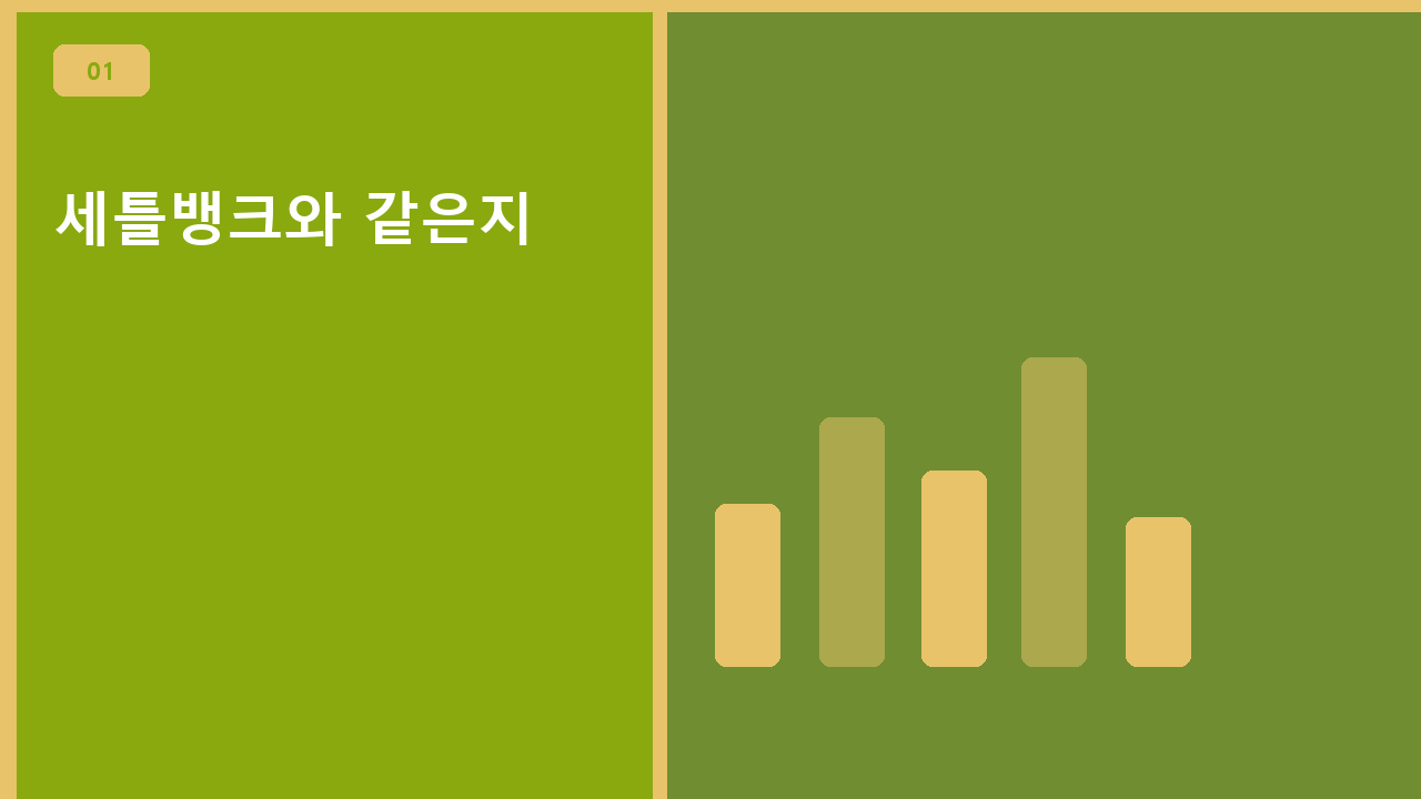 세틀뱅크와 같은지